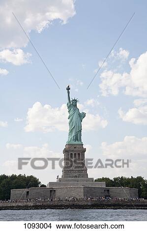 Statue of Liberty on Liberty Island, New York, USA View Large Photo Image Picture - Statue of Liberty on Liberty Island, New York, USA. Fotosearch