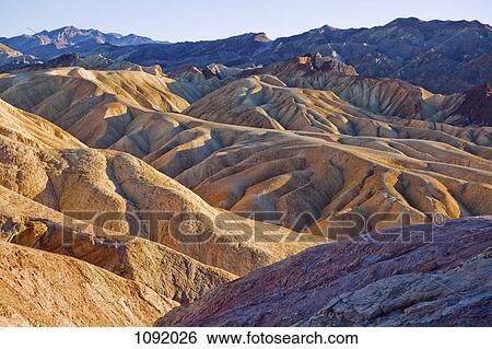 The eroded landscape of Zabriskie Point in Death Valley View Large Photo Image Stock Photograph - The eroded landscape of Zabriskie Point in Death Valley. Fotosearch