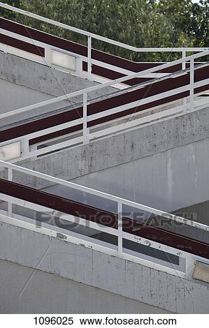 Zigzag shape formed from concrete steps View Large Photo Image Stock Photography - Zigzag shape formed from concrete steps. Fotosearch