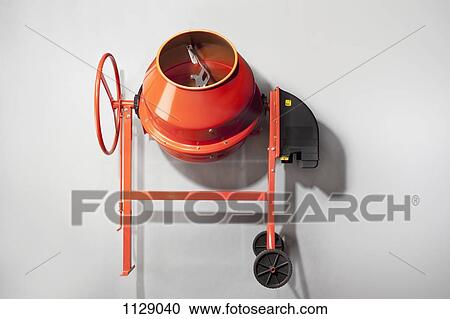 A cement mixer View Large Photo Image Stock Image - A cement mixer. Fotosearch