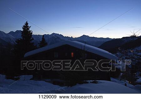 A chalet in the Swiss Alps View Large Photo Image Stock Photo - A chalet in the Swiss Alps. Fotosearch