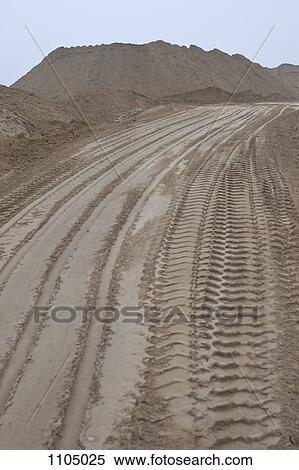 A dirt road at a quarry View Large Photo Image Stock Photography - A dirt road at a quarry. Fotosearch