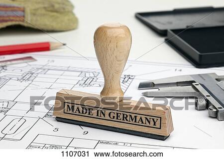 A MADE IN GERMANY rubber stamp on a blueprint View Large Photo Image Stock Image - A MADE IN GERMANY rubber stamp on a blueprint. Fotosearch
