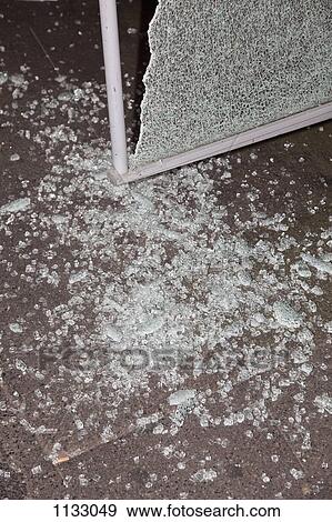 A shattered panel of glass View Large Photo Image Stock Photo - A shattered panel of glass. Fotosearch