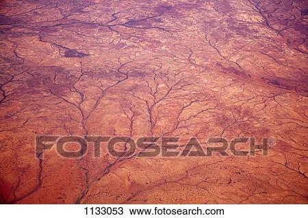 Aerial view of desert landscape View Large Photo Image Stock Image - Aerial view of desert landscape. Fotosearch