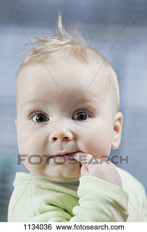 Curious baby boy View Large Photo Image Stock Photograph - Curious baby boy. Fotosearch