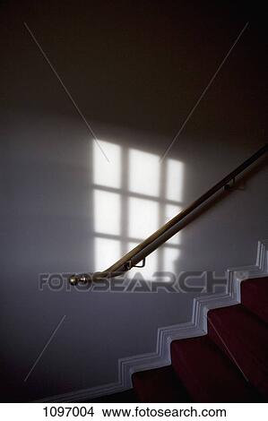 Detail of a wall and staircase View Large Photo Image Picture - Detail of a wall and staircase. Fotosearch