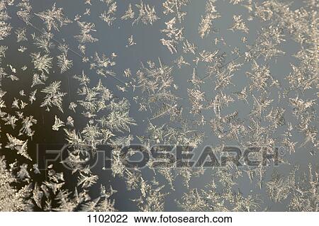 Frost on a window View Large Photo Image Stock Image - Frost on a window. Fotosearch