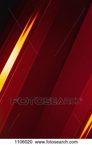 Stock Image - Full frame abstract of red shape. Fotosearch
