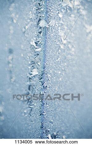 Ice crystals on window View Large Photo Image Stock Photography - Ice crystals on window. Fotosearch
