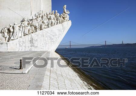 Monument to the discoveries (Padrao dos Descobrimentos) Lisbon, Portugal View Large Photo Image Picture - Monument to the discoveries (Padrao dos Descobrimentos) Lisbon, Portugal. Fotosearch