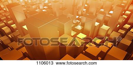 Orange three dimensional rectangular shapes View Large Photo Image Stock Image - Orange three dimensional rectangular shapes. Fotosearch