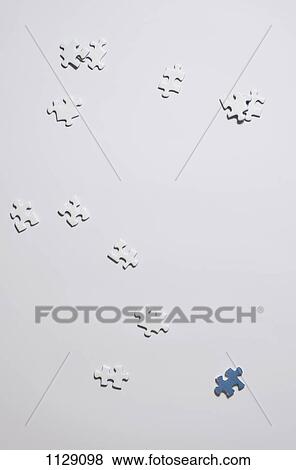 Stock Photo - Pieces of a jigsaw puzzle. Fotosearch