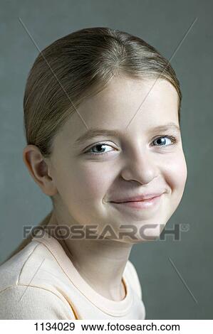 Portrait of girl View Large Photo Image Stock Photo - Portrait of girl. Fotosearch