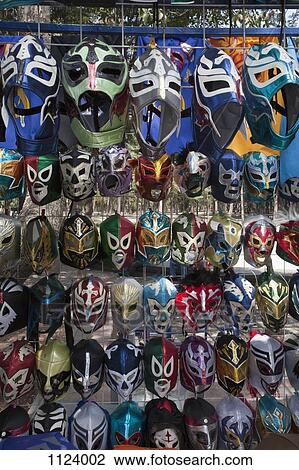 Rows of Lucha Libre masks for sale View Large Photo Image Stock Image - Rows of Lucha Libre masks for sale. Fotosearch