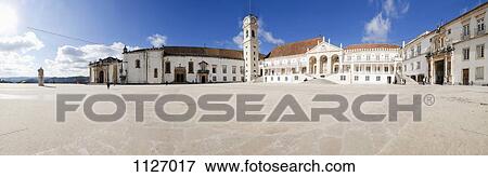 Stock Photo - University of Coimbra in Portugal . Fotosearch