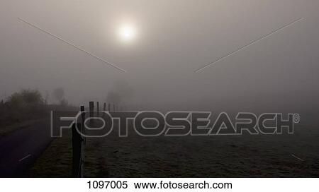 View of a foggy landscape View Large Photo Image Stock Photography - View of a foggy landscape. Fotosearch