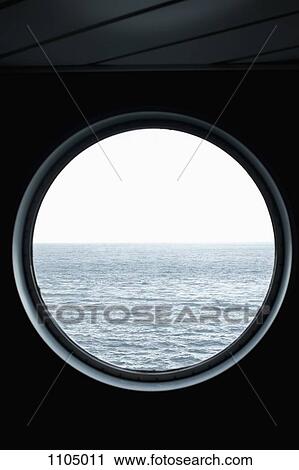 View of the sea through a porthole View Large Photo Image Stock Image - View of the sea through a porthole. Fotosearch