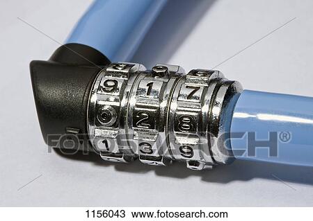 A blue combination bicycle lock, close-up View Large Photo Image Stock Image - A blue combination bicycle lock, close-up. Fotosearch