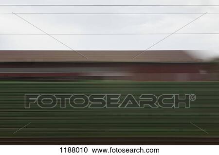 A building and abstract pattern in blurred motion viewed from moving train View Large Photo Image Stock Image - A building and abstract pattern in blurred motion viewed from moving train. Fotosearch