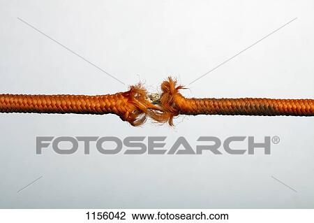 A fraying orange rope View Large Photo Image Stock Image - A fraying orange rope. Fotosearch