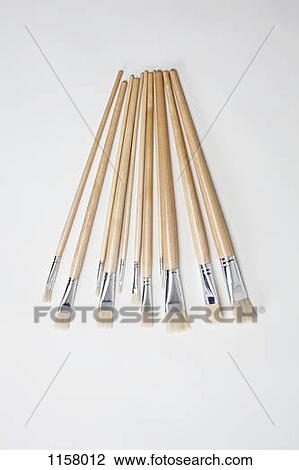 A group of various clean paintbrushes View Large Photo Image Stock Image - A group of various clean paintbrushes. Fotosearch