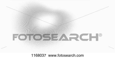 Stock Photo - Abstract dot pattern against a white background. Fotosearch
