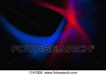 Abstract patterns of blue and red light on a black background View Large Photo Image Stock Photography - Abstract patterns of blue and red light on a black background. Fotosearch