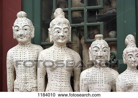 Acupuncture statues at Panjiayuan Antique Market, Beijing, China View Large Photo Image Stock Image - Acupuncture statues at Panjiayuan Antique Market, Beijing, China. Fotosearch