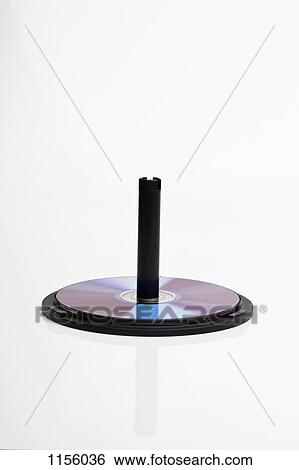 CDs on a CD spindle View Large Photo Image Stock Photograph - CDs on a CD spindle. Fotosearch