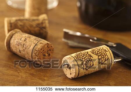 Corks and corkscrew View Large Photo Image Stock Photography - Corks and corkscrew. Fotosearch