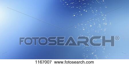 Stock Photo - Curved dot pattern against an abstract background. Fotosearch