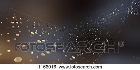 Curved dot pattern against an abstract background View Large Photo Image Stock Photograph - Curved dot pattern against an abstract background. Fotosearch