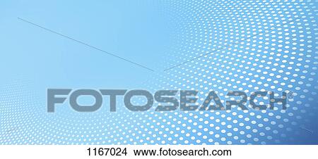 Curved dot pattern against an blue background View Large Photo Image Picture - Curved dot pattern against an blue background. Fotosearch
