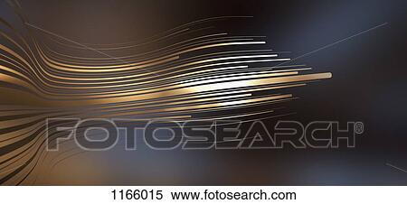 Stock Photography - Curved lines against an abstract background. Fotosearch