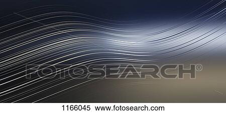 Stock Photography - Curved lines against an abstract background. Fotosearch