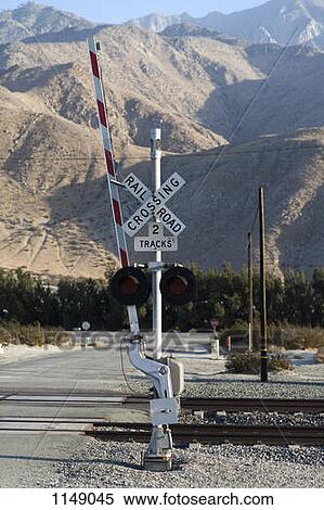 Detail of a railroad crossing View Large Photo Image Stock Photography - Detail of a railroad crossing. Fotosearch