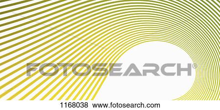 Stock Photo - Detail of curved lines against a white background. Fotosearch