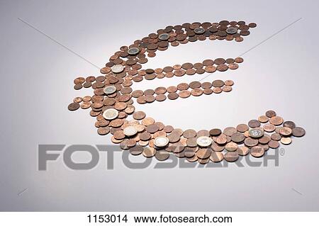 European Union coins arranged into a Euro symbol View Large Photo Image Picture - European Union coins arranged into a Euro symbol. Fotosearch