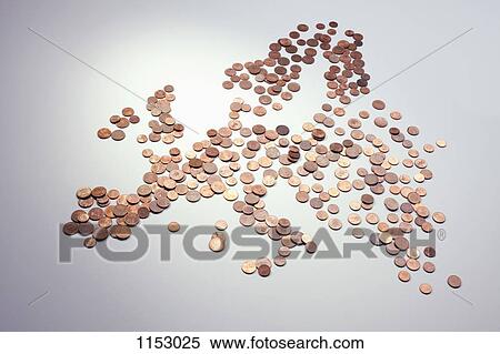 European Union coins arranged into the shape of Europe View Large Photo Image Stock Photography - European Union coins arranged into the shape of Europe. Fotosearch