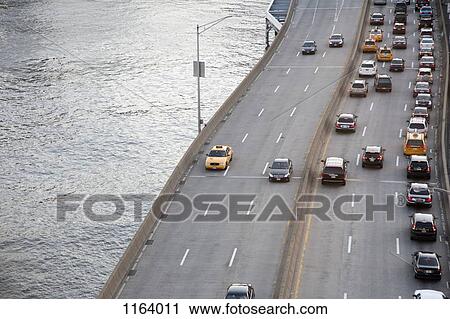 FDR Drive beside the East River in New York View Large Photo Image Stock Image - FDR Drive beside the East River in New York. Fotosearch