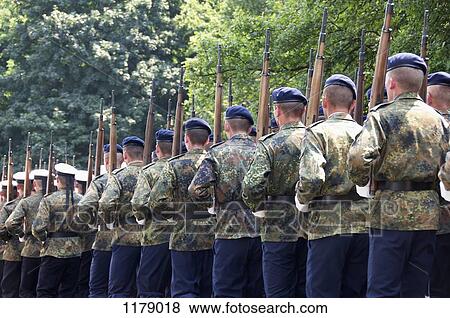 German Bundeswehr parading View Large Photo Image Stock Photo - German Bundeswehr parading. Fotosearch