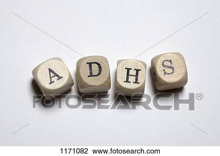 Lettered cubes spelling ADHS, the German acronym for Attention Deficit Hyperactivity Disorder View Large Photo Image Stock Image - Lettered cubes spelling ADHS, the German acronym for Attention Deficit Hyperactivity Disorder. Fotosearch