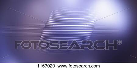 Stock Image - Lines against an abstract background. Fotosearch