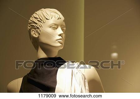 Mannequin looking into the distance View Large Photo Image Stock Photo - Mannequin looking into the distance. Fotosearch