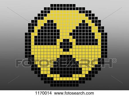 Nuclear sign representing a shock emotion View Large Photo Image Picture - Nuclear sign representing a shock emotion. Fotosearch
