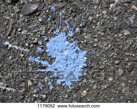 Paint splash on tarmac View Large Photo Image Stock Image - Paint splash on tarmac. Fotosearch
