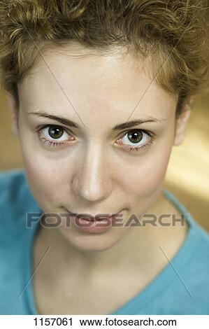Portrait of a young woman View Large Photo Image Stock Image - Portrait of a young woman. Fotosearch