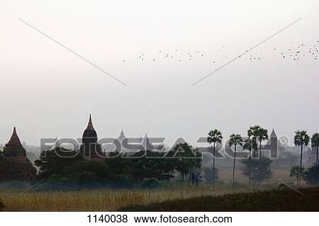 Stock Photo - Temples of Bagan, Burma. Fotosearch