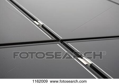 Thin film solar modules View Large Photo Image Stock Photo - Thin film solar modules. Fotosearch